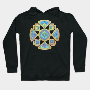 Ukrainian cross decor Hoodie